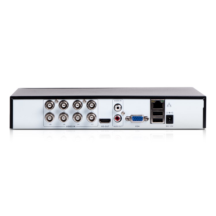 Box Opened electriQ 4 Camera 4K Ultra HD DVR CCTV System with 2TB HDD