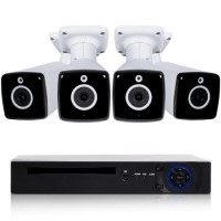 Box Opened electriQ 4 Camera 4K Ultra HD DVR CCTV System with 2TB HDD