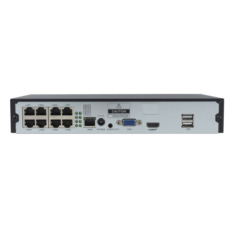 electriQ 4 Camera 5MP HD NVR CCTV System -  No HDD