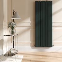 Riace Evergreen Vertical Flat Designer Radiator 1800x680mm Double Panel 6947 BTU
