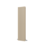Riace Beige grey Vertical Flat Designer Radiator 1600x408mm Double Panel 3687 BTU