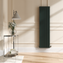 Riace Evergreen Vertical Flat Designer Radiator 1600x408mm Double Panel 3687 BTU