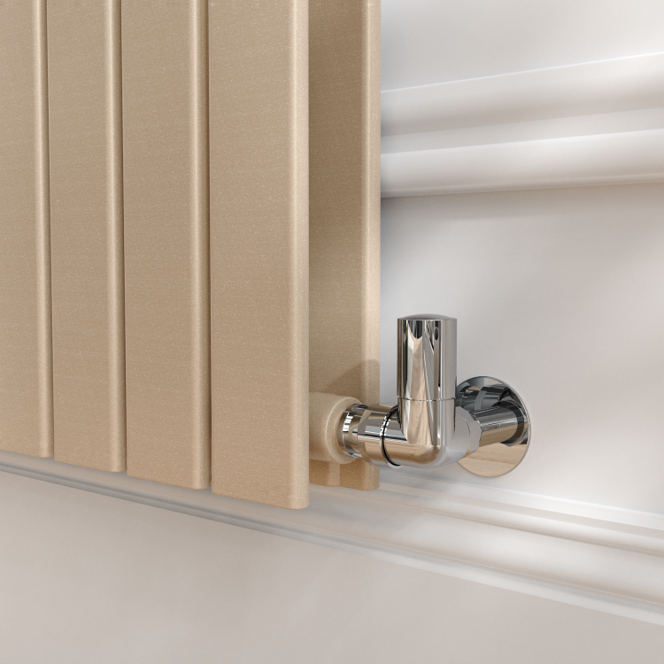 Riace Cleopatra Vertical Flat Designer Radiator 1600x544mm Double Panel 4916 BTU