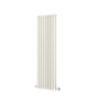 Sorrento Linen Vertical Oval Designer Radiator 1600x472mm Double Panel 4468 BTU
