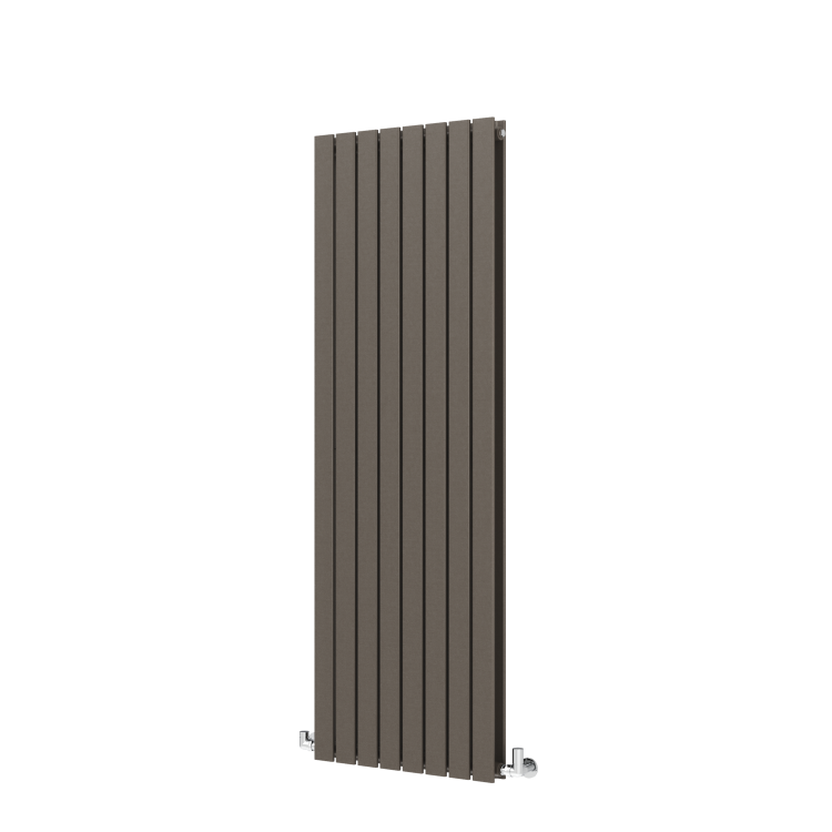 Riace Russet Vertical Flat Designer Radiator 1600x544mm Double Panel 4916 BTU