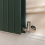 Riace Evergreen Vertical Flat Designer Radiator 1800x544mm Double Panel 5557 BTU
