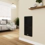 Low Energy 600w Infrared Designer Glass Wall Mounted Heater with Towel Rail and Smart WiFi Alexa - IP24 Bathroom Safe