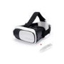 Virtual Reality Adjustable 3D Headset for Smartphones + Remote Control