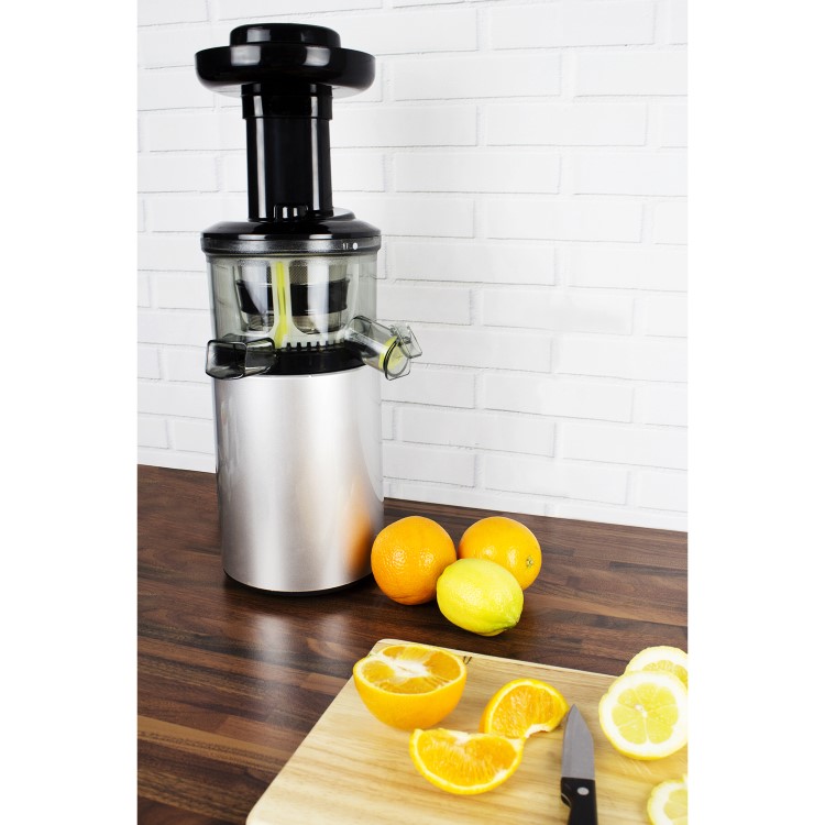 GRADE A1 - ElectriQ Premium Cold Pressed Vertical Slow Juicer and Smoothie Maker - BPA Free