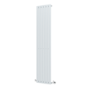 Riace Salt & Pepper Vertical Flat Designer Radiator 1800x408mm Single Panel 2705 BTU