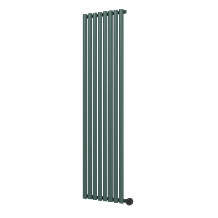 Evergreen Vertical Smart Electric Radiator with Wi-Fi Thermostat - 2x1.2KW - H1800xW472 - Bathroom Safe