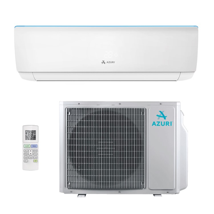 AZURI 9000 BTU 2.5 kW WIFI Smart A++  easy-fit DC Inverter Wall Split Air Conditioner