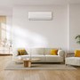 electriQ Easy-Fit 9000 BTU A++ WiFi Smart Wall Mounted Air Conditioner with Heat Pump - 4m Pipe Kit Included