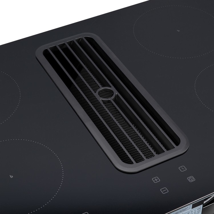 Refurbished electriQ eIQ80INDD 80cm 4 Zone Induction Hob Black