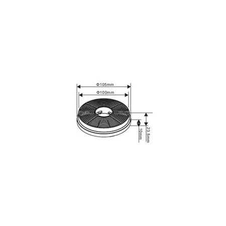 Refurbished electriQ eIQCF130 Carbon Filter pack CF130