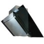 GRADE A2 - electriQ 90cm Angled Glass and Steel Designer Chimney Cooker Hood  -  5 Year warranty