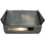 GRADE A2 - electriQ 60cm Fully Integrated Built in Cooker Hood Grey 