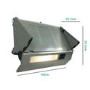GRADE A2 - electriQ 60cm Fully Integrated Built in Cooker Hood Grey 