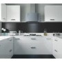 GRADE A2 - electriQ Designer Curved 70cm LED light Oval Chimney Cooker Hood -  5 Year warranty 