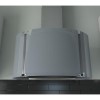 electriQ Designer Curved 70cm LED light Oval Chimney Cooker Hood -  5 Year warranty 