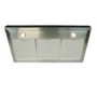 Refurbished electriQ eIQCHSLINESSE90 90cm Slimline Electronic Cooker Hood Stainless Steel