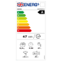 Refurbished electriQ eQMWM8KGFLA Freestanding 8KG 1400 Spin Washing Machine White