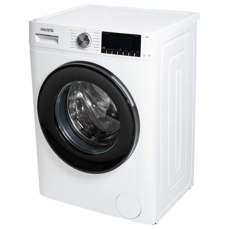 Refurbished electriQ eQMWM8KGFLA Freestanding 8KG 1400 Spin Washing Machine White