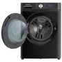 electriQ 8kg Wash 5kg Dry 1400rpm Washer Dryer - Quiet, Energy Saving - Black