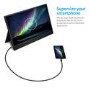 electriQ 15.6" IPS UHD 4K Type C Portable Monitor