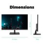 Refurbished electriQ-24FHD75IS 23.8" IPS FHD FreeSync Monitor