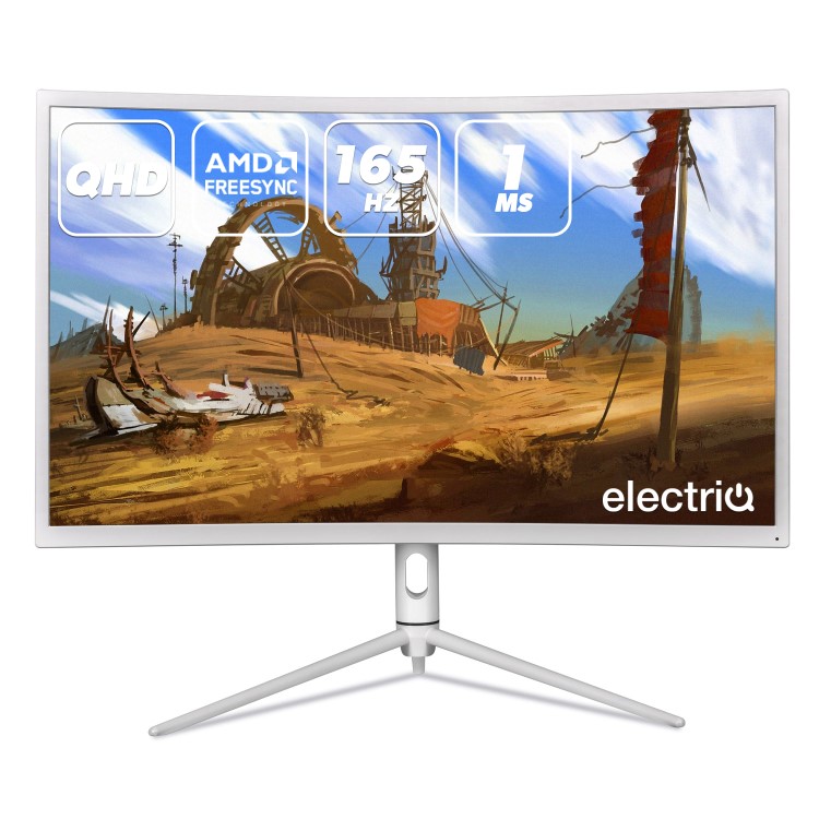 electriq 27" QHD 165Hz Curved Gaming Monitor 