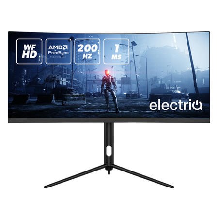 Electriq Curved Qhd Monitor 27 1440p 144hz Monitor 27 Inch Curved