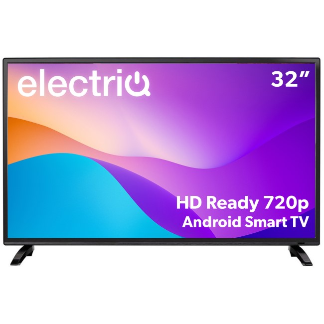 electriQ T2SM 32 Inch LED Freeview HD Android Smart TV