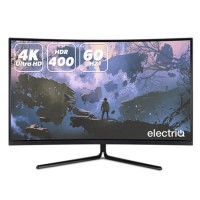 electriQ 32" 4K UHD HDR Curved Monitor