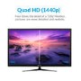 electriQ 32" QHD FreeSync HDR Monitor 