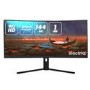 Refurbished electriQ 34" VA WQHD QLED 144Hz Curved Monitor - No Sound
