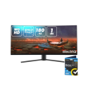 eiQ-34SUWD180FSHQ electriQ 34" QLED WQHD 180Hz 1ms UltraWide Curved Gaming Monitor