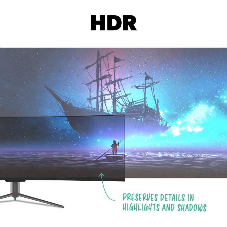 electriQ 43" Super UltraWide 120Hz Curved Monitor