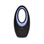 electriQ 24 Inch Bladeless Tower Fan with Mood Light - Black