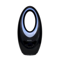 electriQ 2000W Bladeless Hot + Cold Fan Heater with Mood Light - Black electriQ 2000W Bladeless Hot + Cold Fan Heater with Mood Light - Black