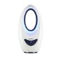 GRADE A1 - electriQ eiQ-AM09 24 inch Hot and Cool Bladeless Fan with Mood Light