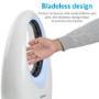 electriQ Bladeless Heater Fan 2kW with Optional Mood Light