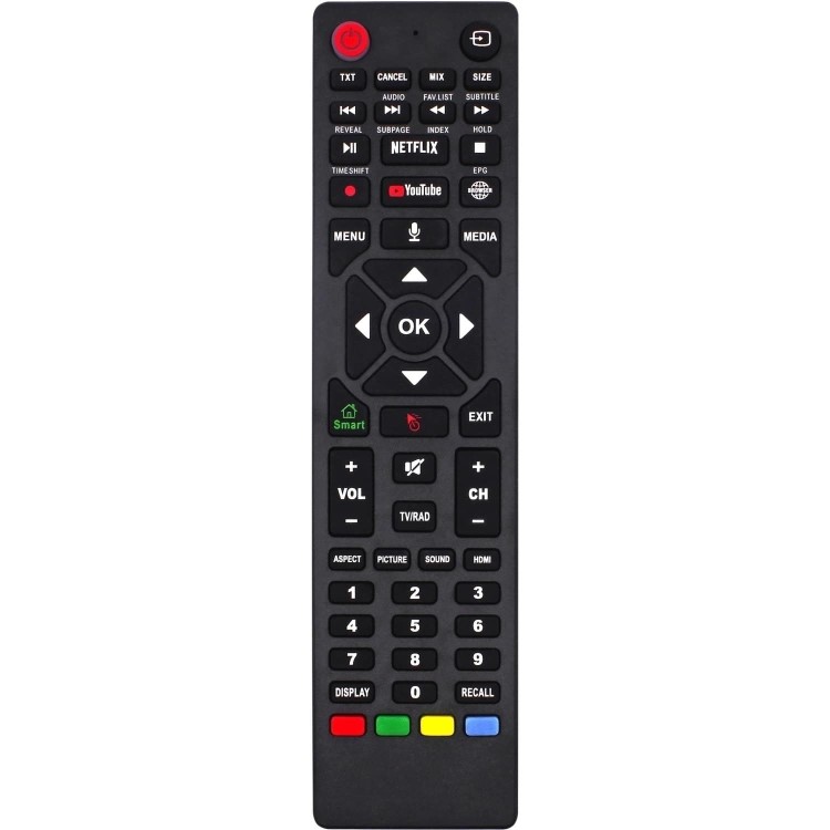 electriQ 65" Curved 4K Ultra HD Android Smart HDR LED TV with Freeview HD