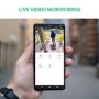 electriQ Full 1080p HD Outdoor Wireless Battery Camera with Mount