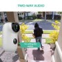 electriQ Full 1080p HD Outdoor Wireless Battery Camera with Mount