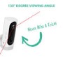 GRADE A2 - electriQ 720p HD Wireless Battery Camera with Mount