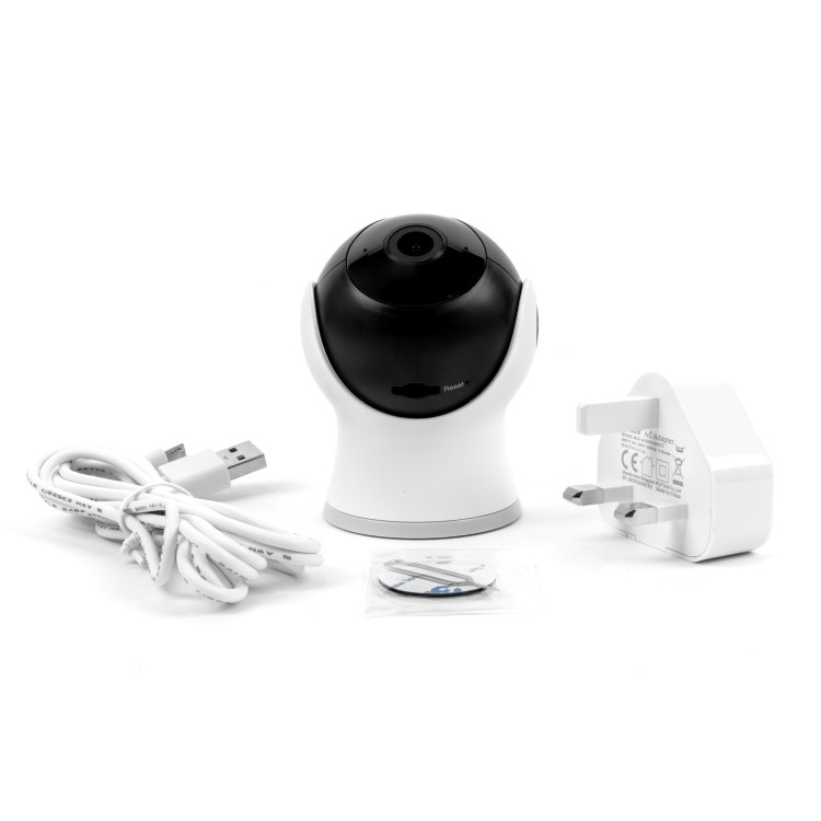 electriQ 720p HD Wifi Mini Camera with 2-way audio & dedicated App