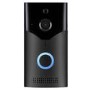 electriQ 1080p HD Wireless Video Doorbell Camera Gen 2 with Intercom & Chime - Black