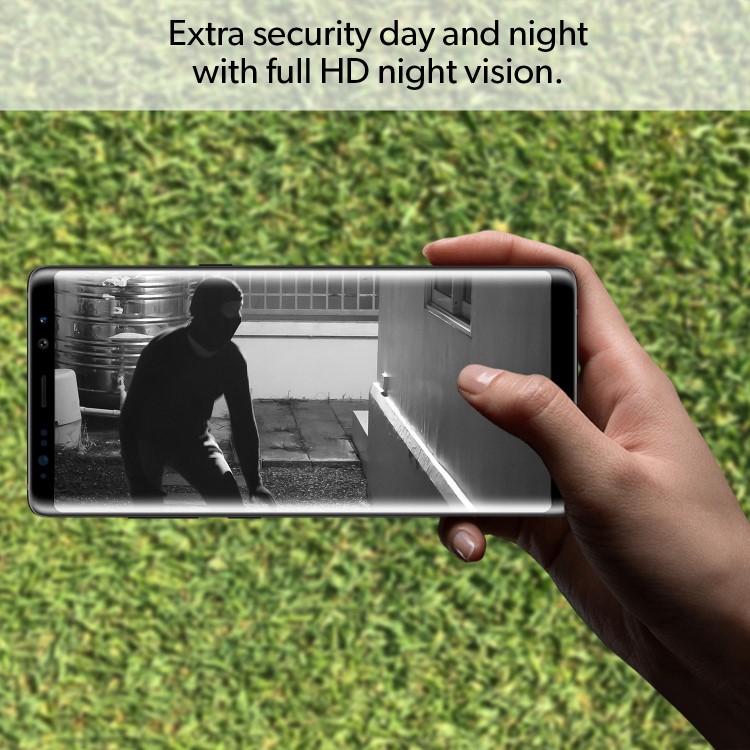 electriQ 1080p HD Wireless Video Doorbell Camera Gen 2 with Intercom & Chime - Black