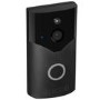 electriQ 1080p HD Wireless Video Doorbell Camera Gen 2 with Intercom & Chime - Black